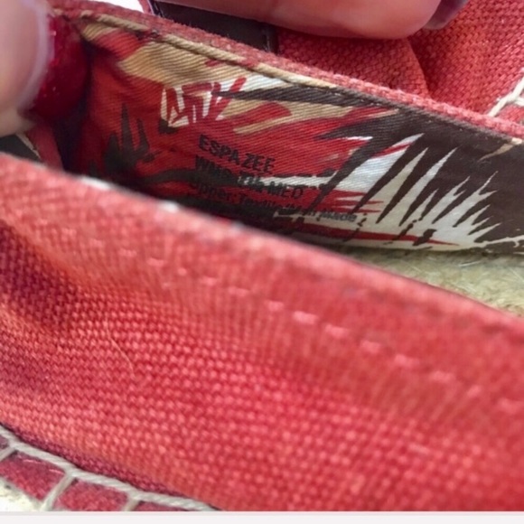 Kenneth Cole Reaction Orange Espazee Espadrilles - Picture 5 of 8